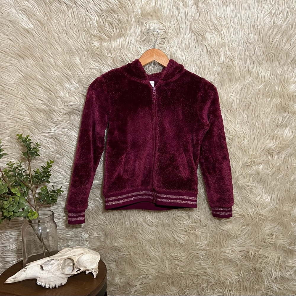 Buy 3 for $15 - Girls Pink Fur Hoodie